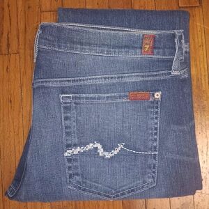 7 For All Mankind Vintage Blue Jeans